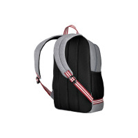 Рюкзак WENGER Collegiate Quadma 16”, серый, 100% полиэстер, 33х17х43 см, 22 л 611666