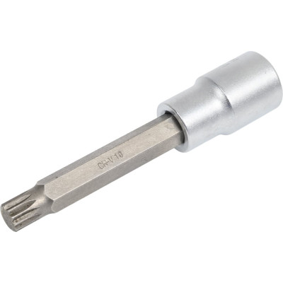 Головка торцевая бита spline (M10; 100 мм; 1/2DR) HOEGERT TECHNIK HT1S590
