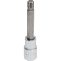 Головка торцевая бита spline (M10; 100 мм; 1/2DR) HOEGERT TECHNIK HT1S590