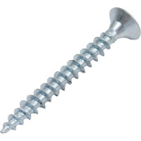 Саморез КРЕП-КОМП белый цинк, POZY, 4х35, 80 шт. бд435мф