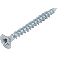 Саморез КРЕП-КОМП белый цинк, POZY, 4х35, 80 шт. бд435мф