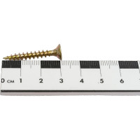 Саморез КРЕП-КОМП желтый цинк, POZY, 4,5х30, 70 шт. жд4530мф