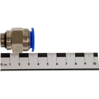 Фитинг 16 мм с наружной металлической резьбой G3/8" CDC Pneumatics PC 16G03