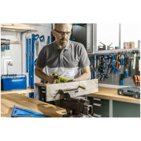 Футболка Polo HOEGERT TECHNIK URFT хлопок, белая/асфальтовая, р. XL HT5K422-XL