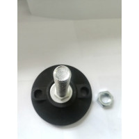 Винтовая регулируемая опора UnitMC 100хМ16х100 (основание PA66, винт сталь) 400202 100xM16x100