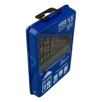 Набор сверл по металлу HSS 13 шт, 1.5-6.5 мм Vertextools 0987-13