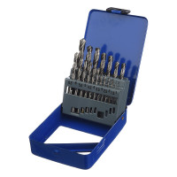 Набор сверл по металлу HSS 13 шт, 1.5-6.5 мм Vertextools 0987-13