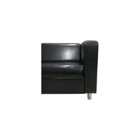 Диван Мягкий офис Аполло трехместный шоколадный АП302ШК