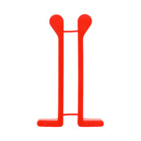 Заглушка DKC торцевая для профиля 100, пластик, красного цвета RAL3020 LS1000 29867