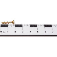 Саморезы по дереву КРЕП-КОМП желтые, потай ПРОФИ 3.5x20 мм 50 шт 03520Fhмф