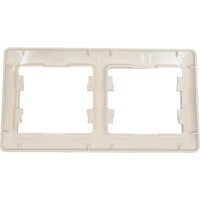 2-ая рамка Systeme Electric Glossa Перламутр, горизонтальная SE GSL000602