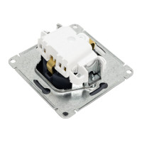 Розетка Systeme Electric AtlasDesign Грифель с/з со шторками, 16А, механизм SE ATN000745