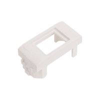 Адаптер для информационных разъемов SIEMON DKC белый, 1 модуль 76608B 24627