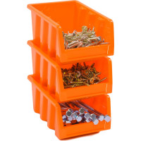 Лоток для метизов IDEA 150х100х70 мм оранжевый М 2975