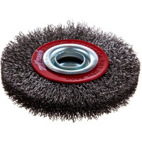 Щётка круглая №180 (100 мм; гофрированная проволока) для точила АТАКА 0310020430 34731