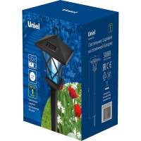 Садовый светильник на солнечной батарее Uniel PM1000 RETRO USL-S-185 UL-00007869