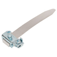 Хомут заземления Промрукав диаметр 5-25 мм, нержавеющая сталь PR08.3873