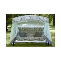 Трехместные садовые качели OLSA Турин Премиум FLOWER с1204