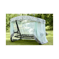 Трехместные садовые качели OLSA Турин Премиум FLOWER с1204