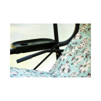 Трехместные садовые качели OLSA Турин Премиум FLOWER с1204