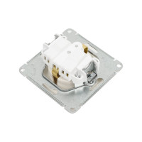 Розетка Systeme Electric Glossa Перламутр с/з, 16А SE GSL000643