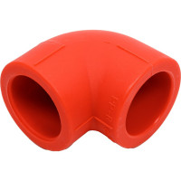 Угол Blue Ocean "Fire Secure" 90 - 32 мм, противопожарный полипропилен Fire-S-B1 PPRF/90E(R)-32