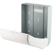 Диспенсер листовых полотенец Ksitex Z-сложения TH-603W 33201