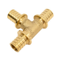 Тройник One Plus прямой, 20 аксиальный rx надвижной, для сшитого полиэтилена Pex 3504023090