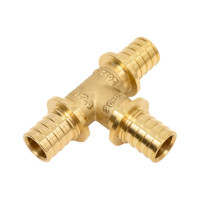 Тройник One Plus прямой, 20 аксиальный rx надвижной, для сшитого полиэтилена Pex 3504023090