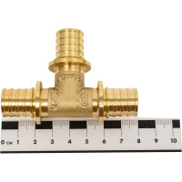 Тройник One Plus прямой, 20 аксиальный rx надвижной, для сшитого полиэтилена Pex 3504023090