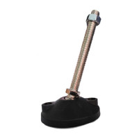 Опора UnitMC регулируемая шарнирная 100хМ16х150 (основание PA66, винт сталь) 400201 100хМ16х150