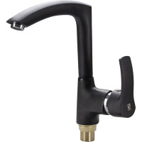 Смеситель для кухни VIGRO VG903 антрацит