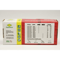 Стяжки с одинарной горизонтальной головкой SapiSelco черного цвета, 9x180 мм, полиамид 6.6, уп. 100 шт. COL.3.420