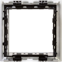 Рамка-суппорт DKC Avanti для In-liner Front, серебристый металлик, 2 модуля 4404912