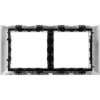 Рамка-суппорт DKC Avanti для In-liner Front, серебристый металлик, 4 модуля 4404914