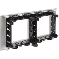 Рамка-суппорт DKC Avanti для In-liner Front, серебристый металлик, 4 модуля 4404914