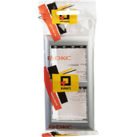 Рамка-суппорт DKC Avanti для In-liner Front, серебристый металлик, 4 модуля 4404914