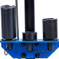 Подкатной домкрат ROSSVIK HJ1902 22 т, пневмогидравлический HJ1902