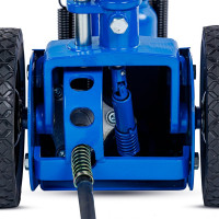 Подкатной домкрат ROSSVIK HJ1902 22 т, пневмогидравлический HJ1902