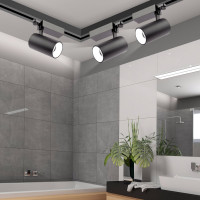 Трековый трехфазный светильник ЭРА SТR-30-36-40K-B40 узкий луч 4000K черный Б0049768