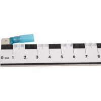 Соединитель термоусадочный BERNER 2308 6.3x0.8 Плоская розетка синий 538990