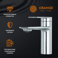 Смеситель для раковины ORANGE BERNI M09-021cr