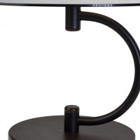 Журнальный стол Мебелик Дуэт 13Н черный, венге, тонированный 00 7332