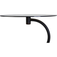 Журнальный стол Мебелик Дуэт 13Н черный, венге, тонированный 00 7332