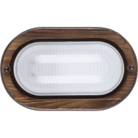 Светильник TDM ELECTRIC НПБ1401 венге овал 60Вт IP54 SQ0303-0435