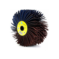 Диск лепестковый шлифовальный гибкий (118 мм; абразивная ткань P80) ОСБОРН 6-072 PLM.FD11860CP80