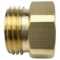 Муфта латунная переходная 1/2НР х 3/8ВР, 10 шт Профитт 9279189