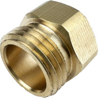 Муфта латунная переходная 1/2НР х 3/8ВР, 10 шт Профитт 9279189