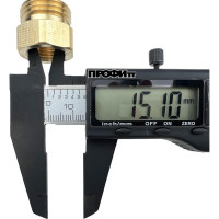 Муфта латунная переходная 1/2НР х 3/8ВР, 10 шт Профитт 9279189