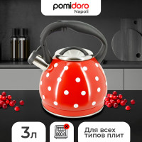 Чайник Pomi d'Oro со свистком, 3 л P-650189 Napoli